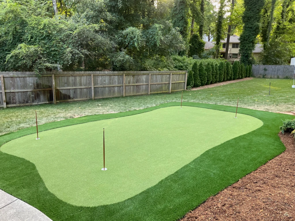 Gristmill custom putting green